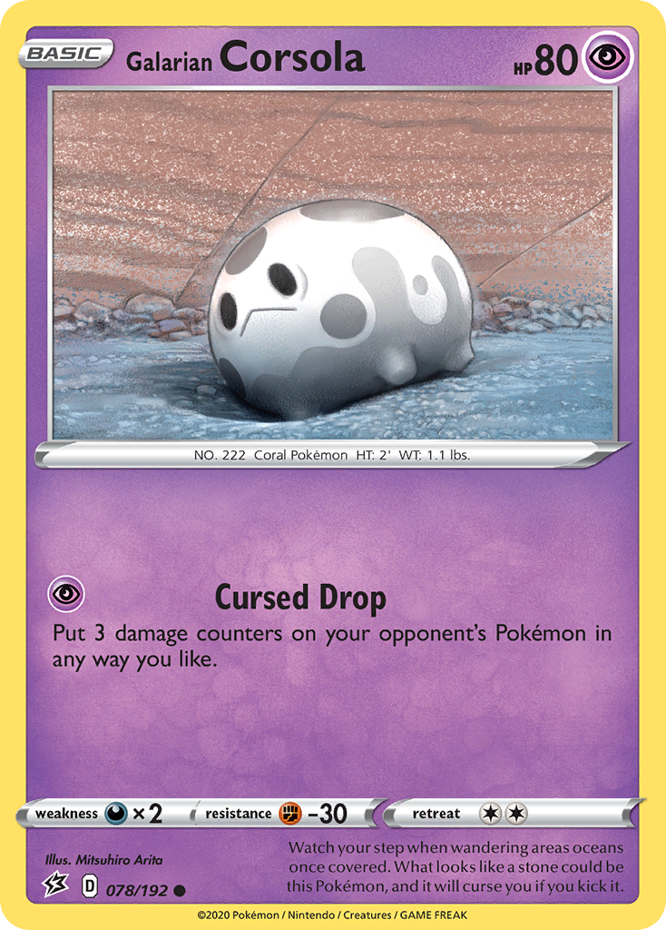 Galarian Corsola (078/192)