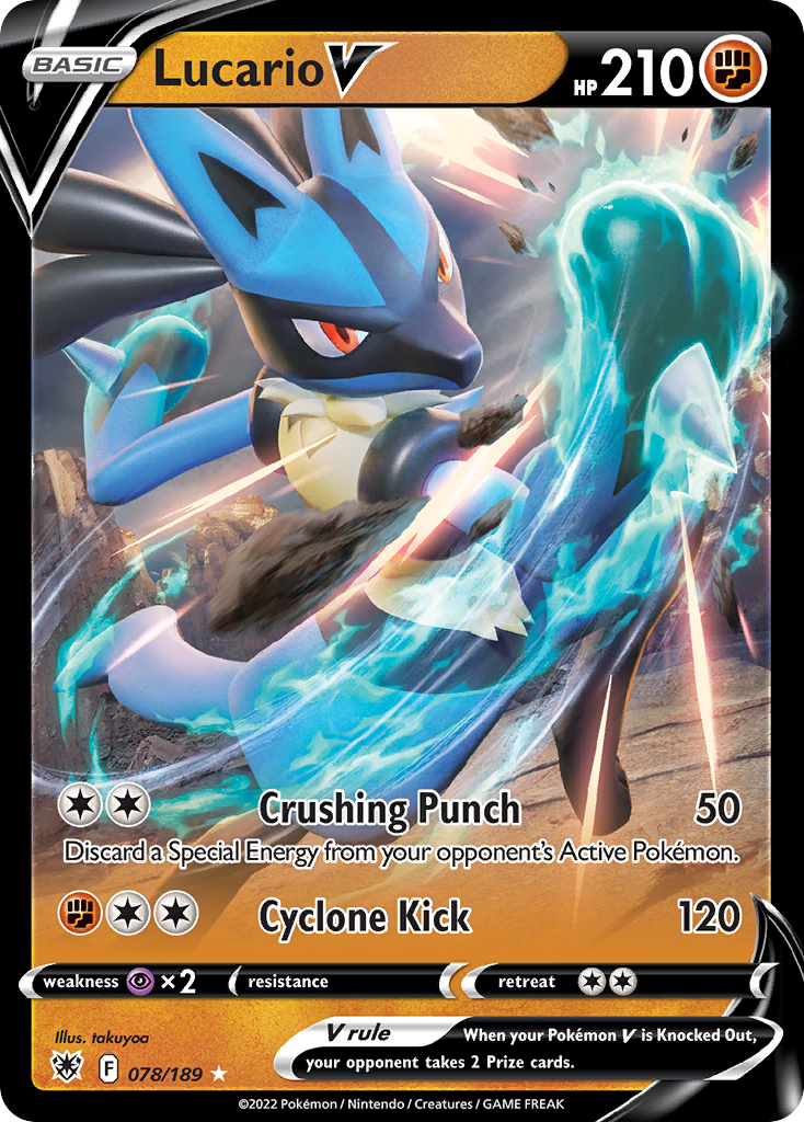 Lucario V (078/189)