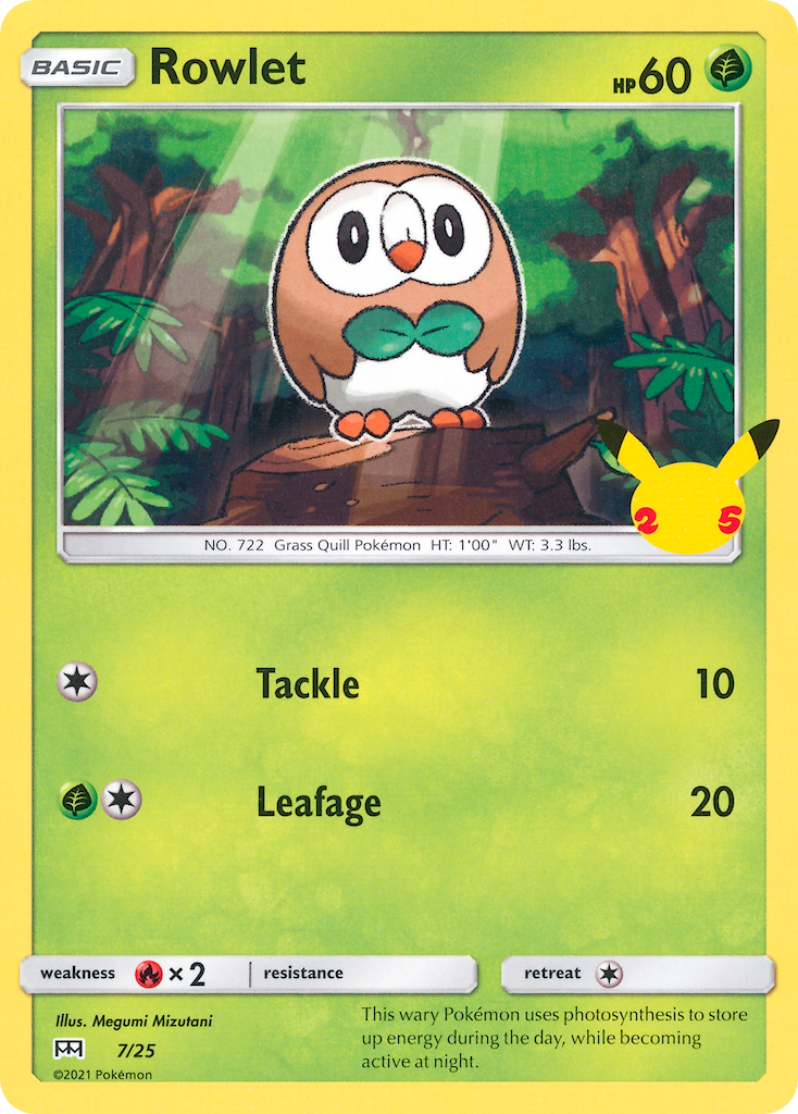 Rowlet (007/25)