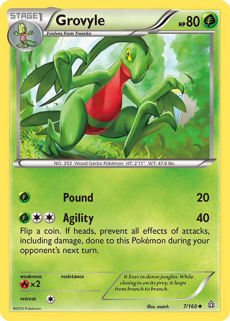 Grovyle (007/160)