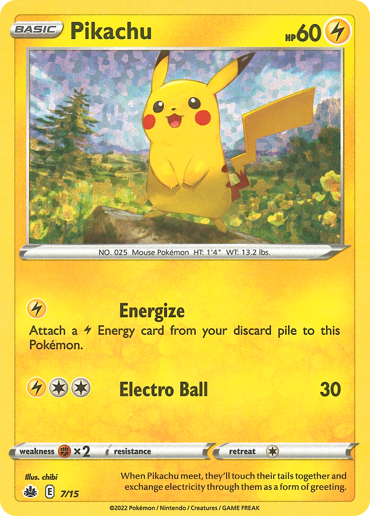 Pikachu (007/15)