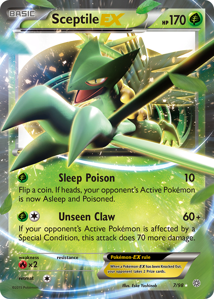Sceptile-EX (007/98)