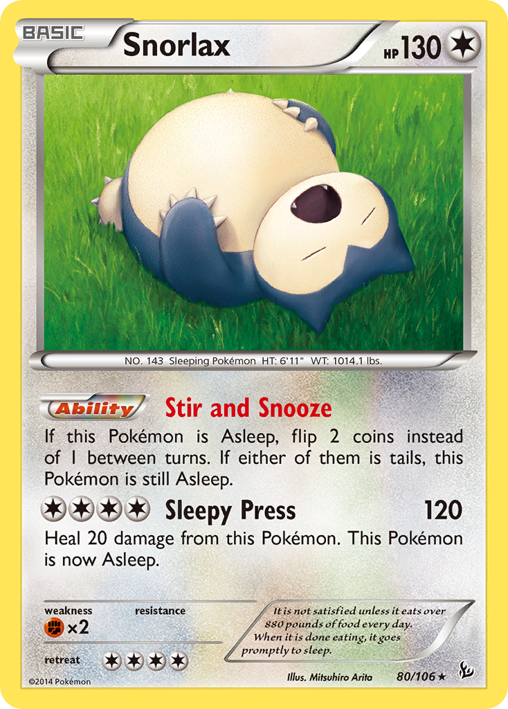 Snorlax (080/106)