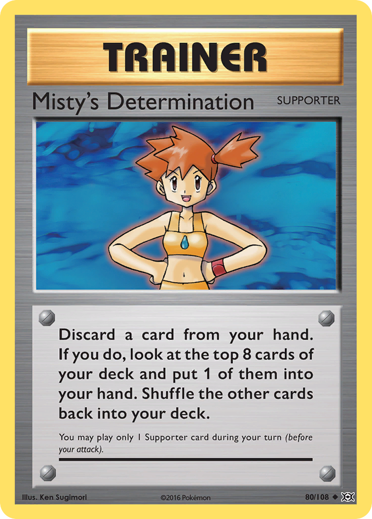 Misty's Determination (080/108)