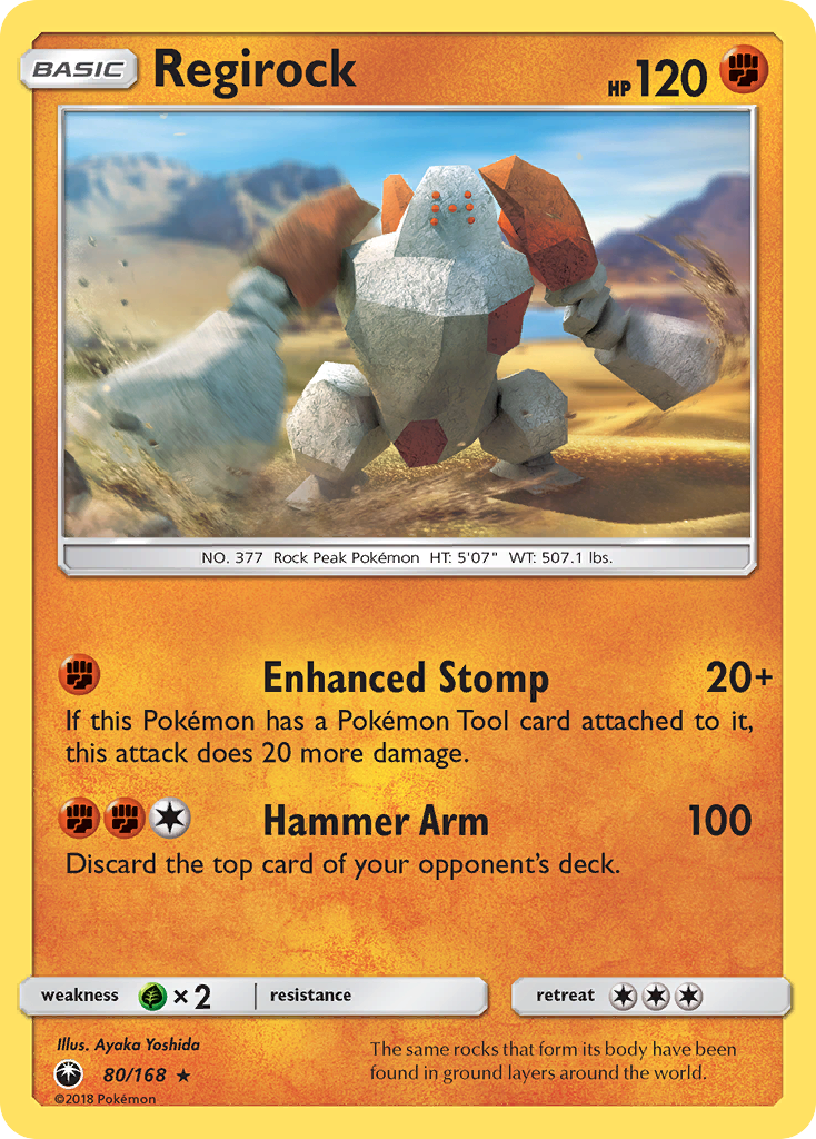 Regirock (080/168)