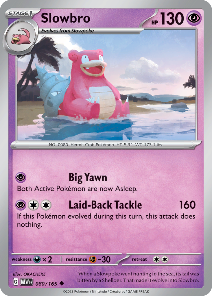 Slowbro (080/165)