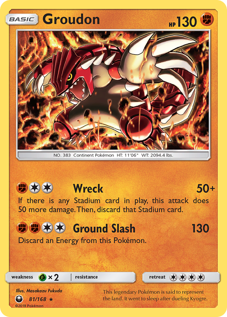 Groudon (081/168)