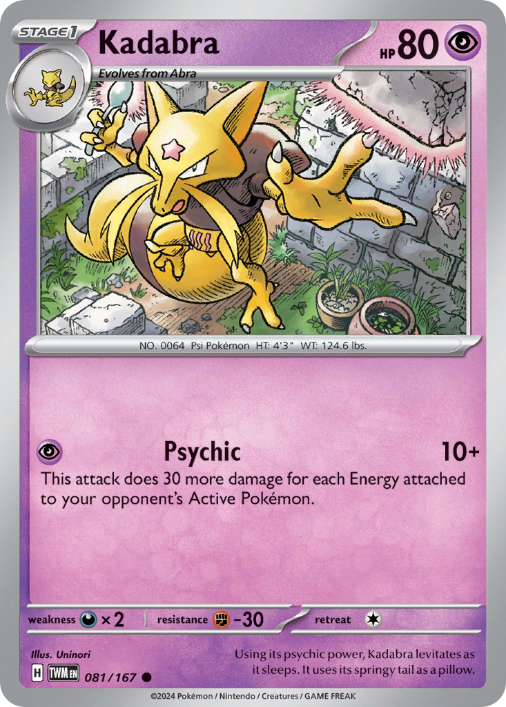 Kadabra (081/167)