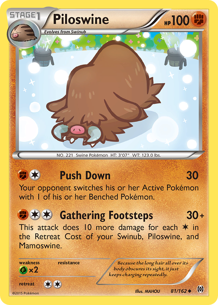 Piloswine (081/162)