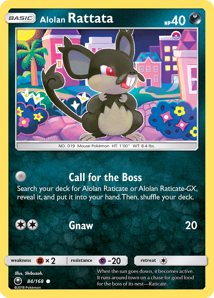 Alolan Rattata (084/168)