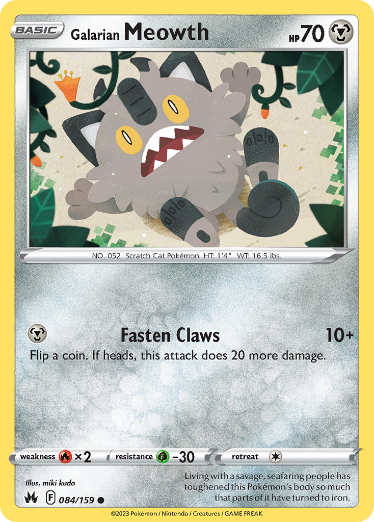 Galarian Meowth (084/159)