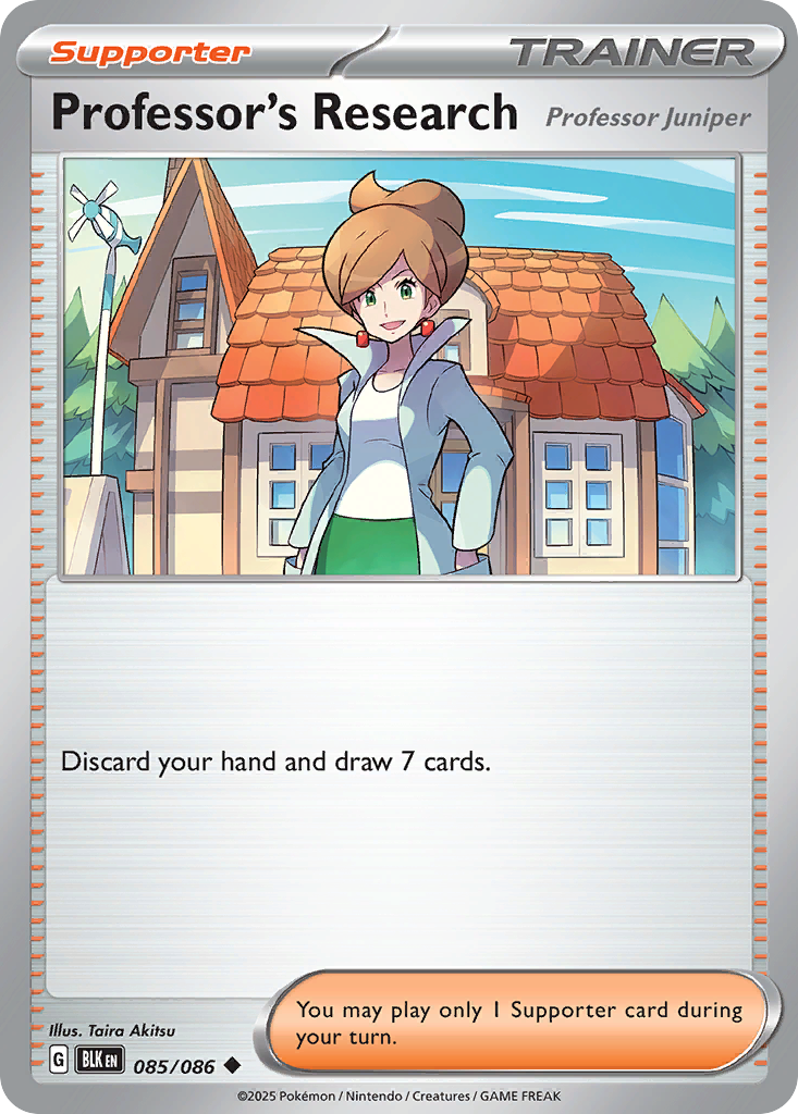 Professor's Research (085/86)