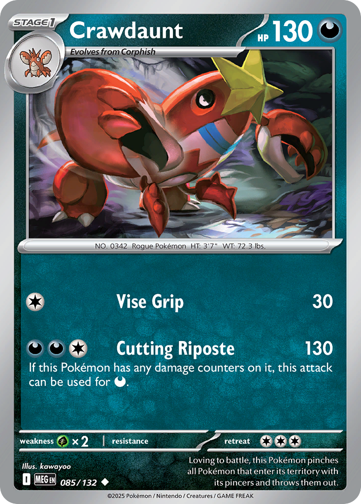 Crawdaunt (085/132)