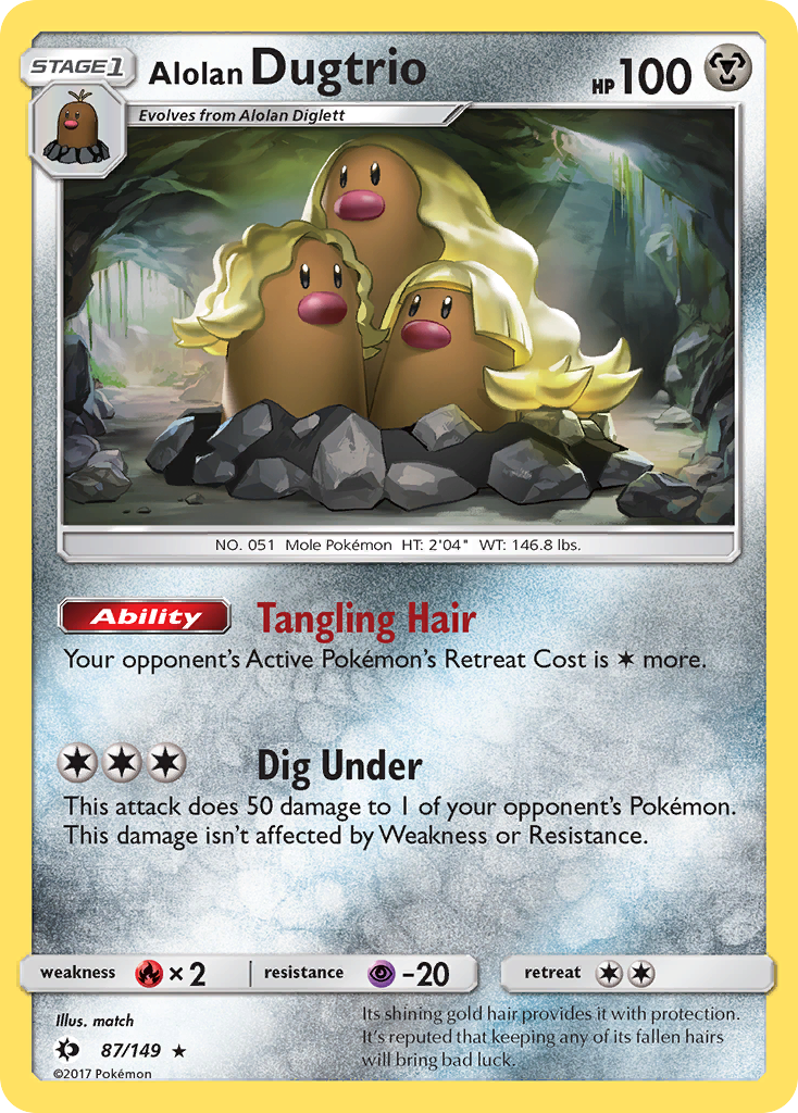 Alolan Dugtrio (087/149)