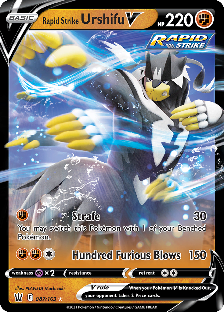 Rapid Strike Urshifu V (087/163)