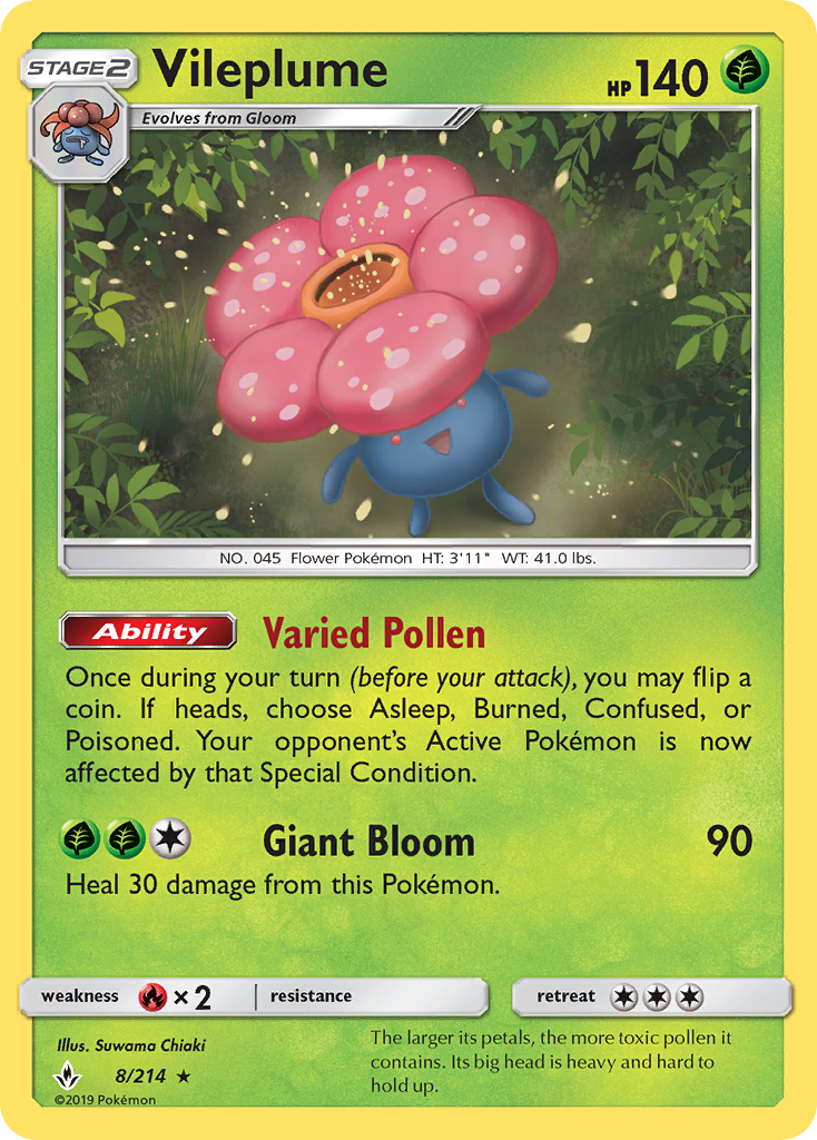 Vileplume (008/214)