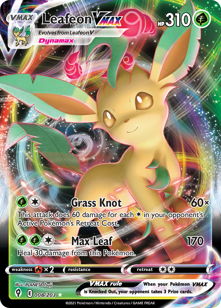 Leafeon VMAX (008/203)