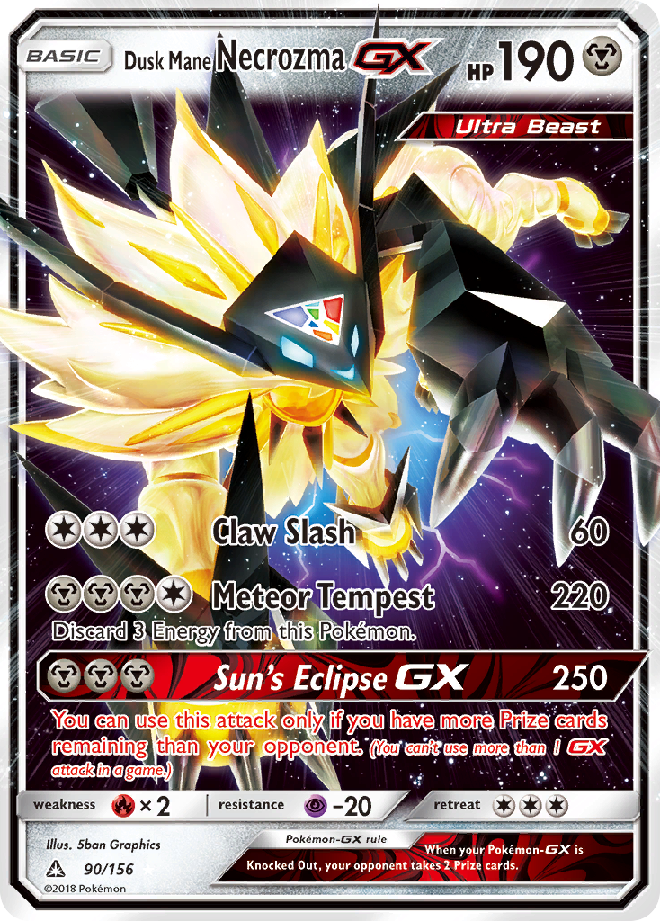 Dusk Mane Necrozma-GX (090/156)