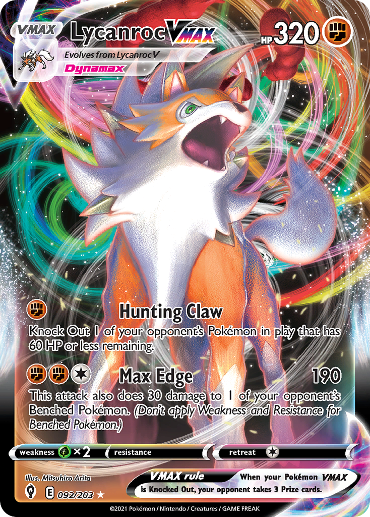 Lycanroc VMAX (092/203)