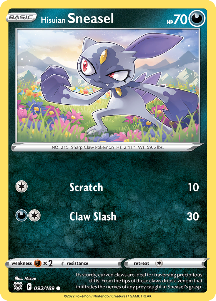 Hisuian Sneasel (092/189)