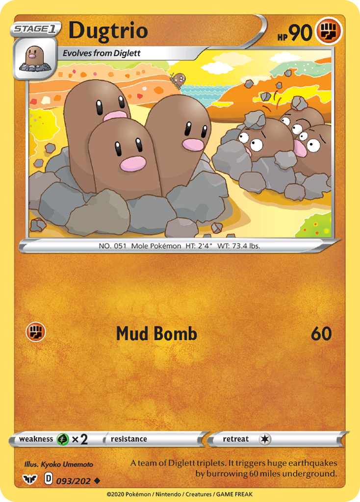 Dugtrio (093/202)