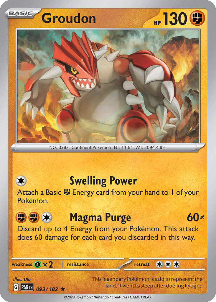 Groudon (093/182)