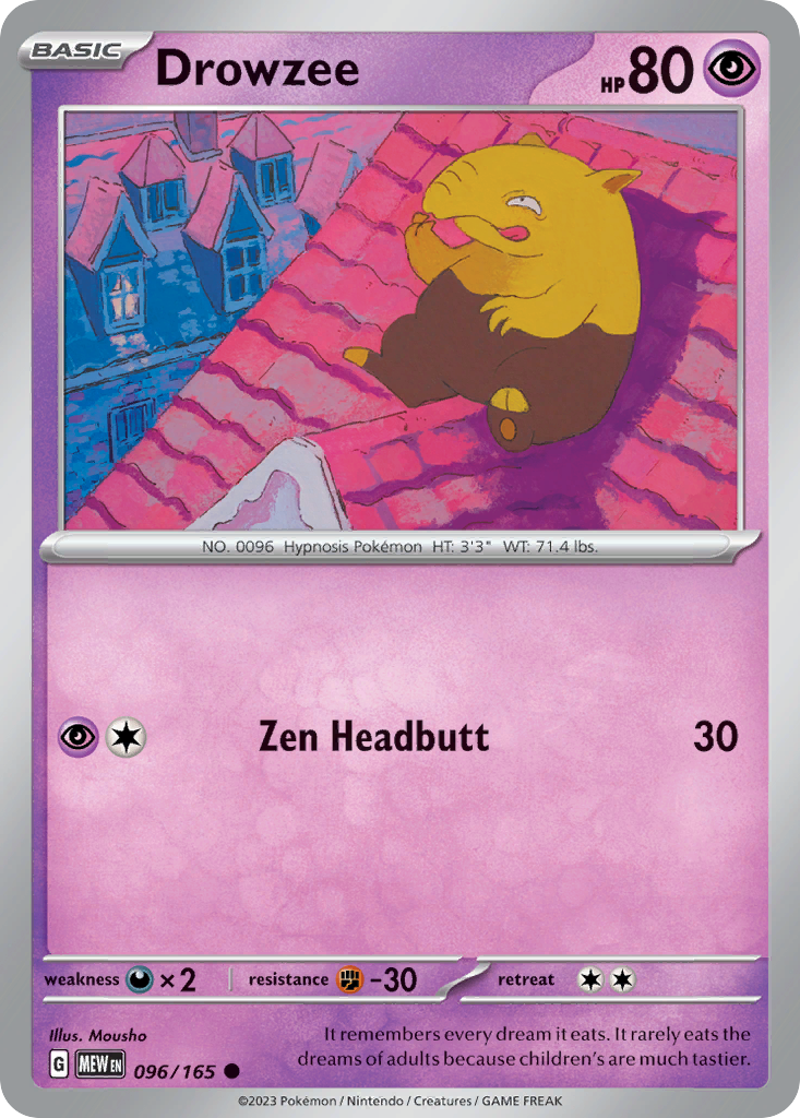 Drowzee (096/165)