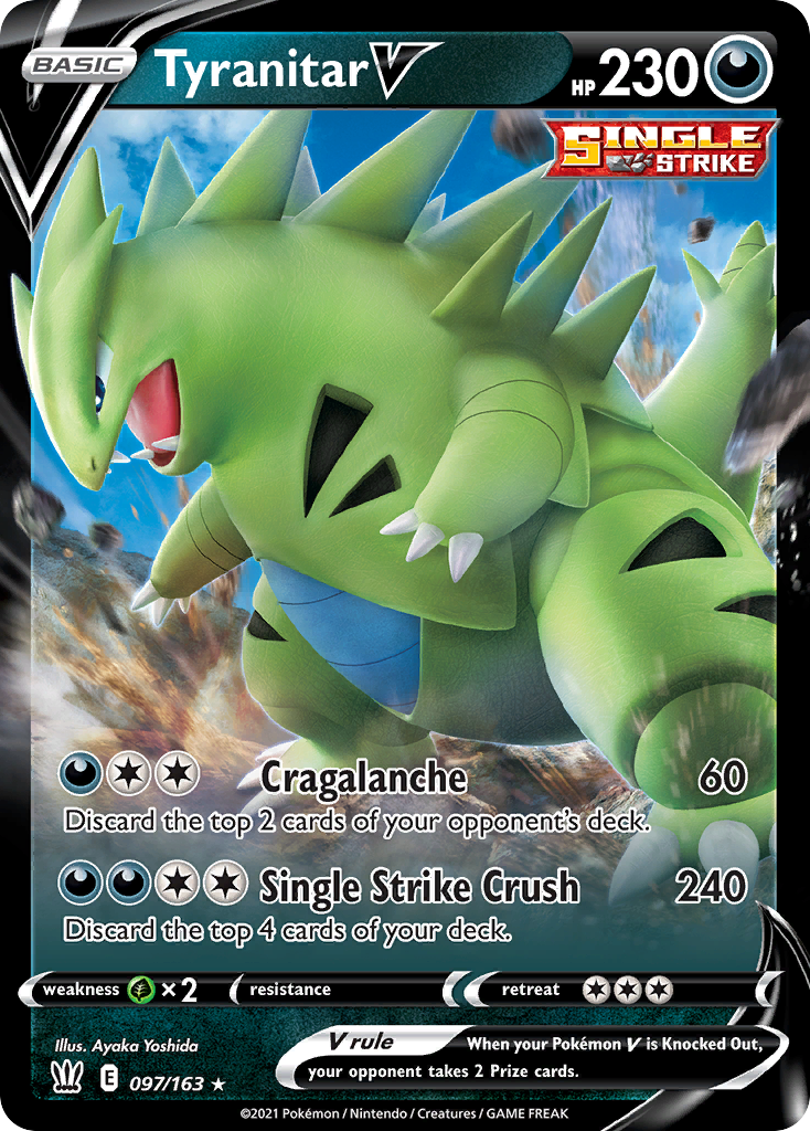Tyranitar V (097/163)