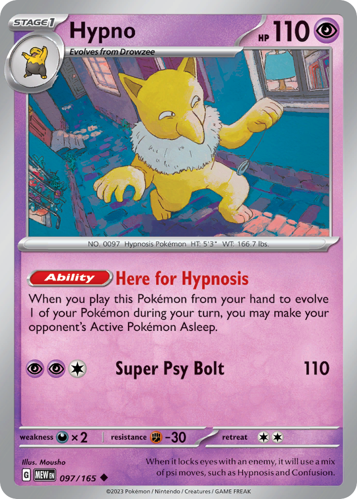 Hypno (097/165)
