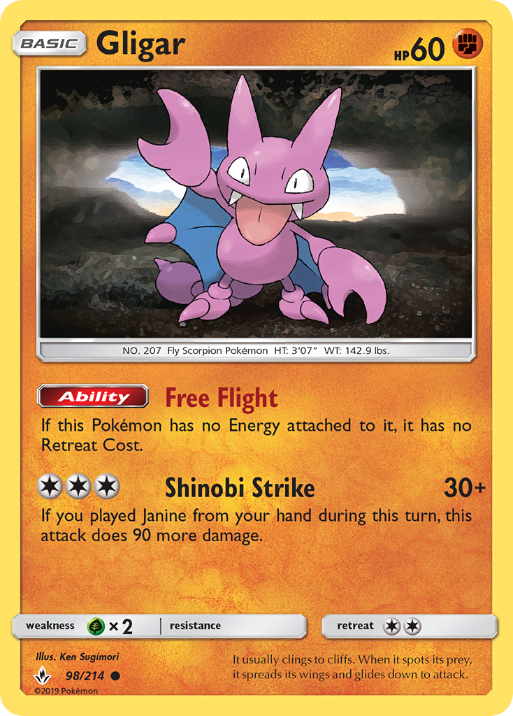 Gligar (098/214)