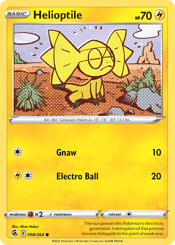 Helioptile (098/264)