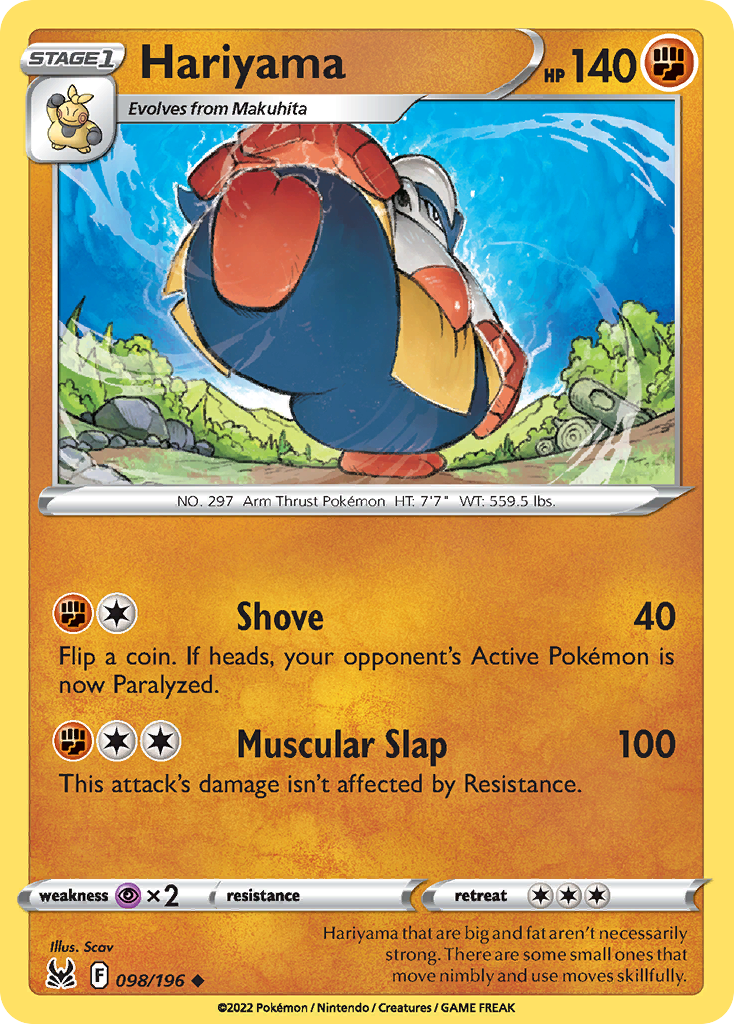 Hariyama (098/196)