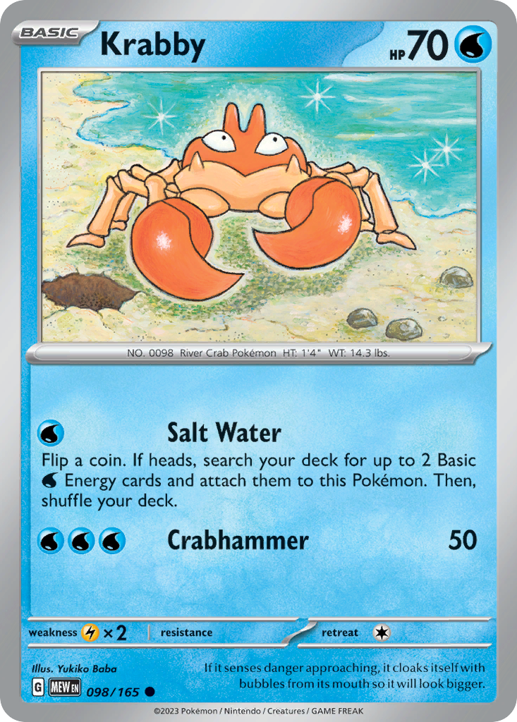 Krabby (098/165)