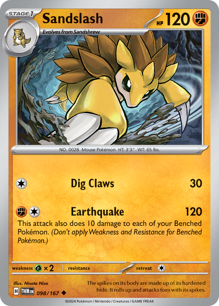 Sandslash (098/167)