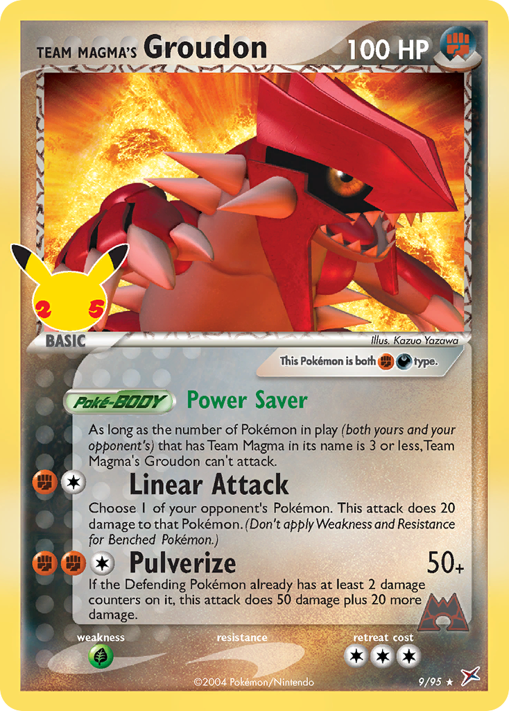 Team Magma's Groudon (009/25)