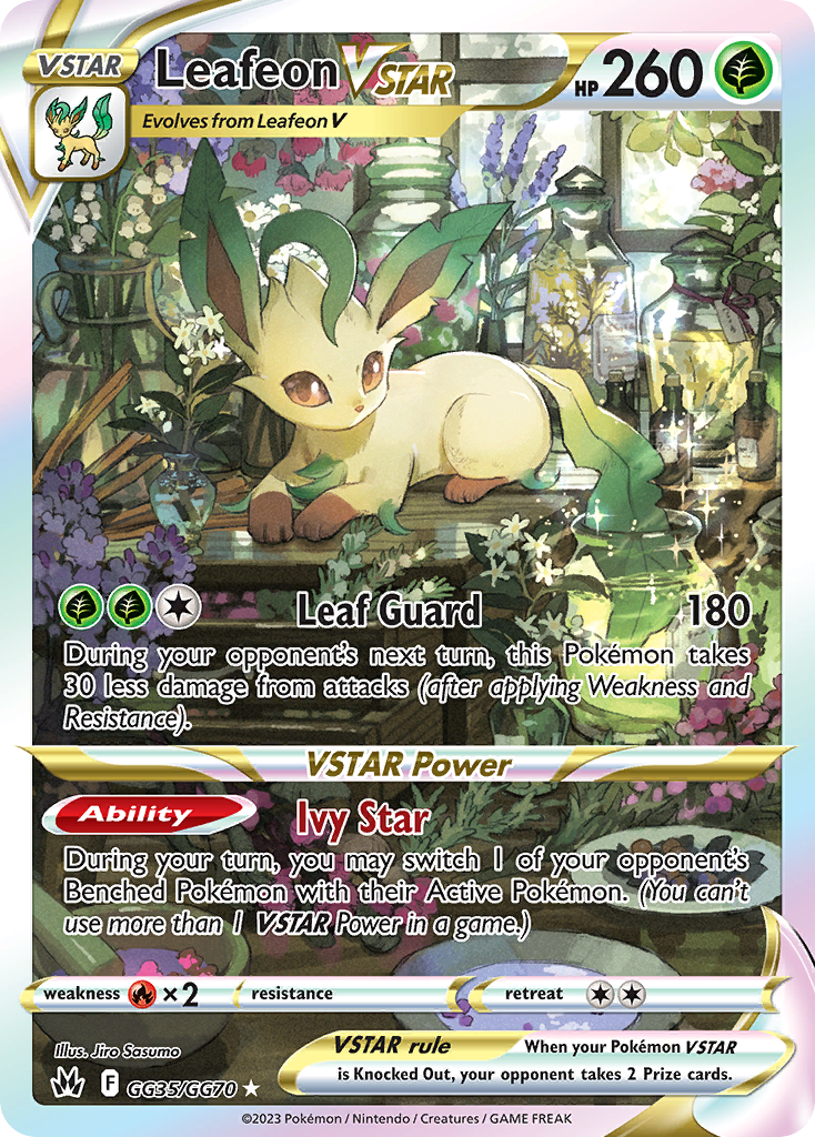 Leafeon VSTAR (GG35/70)