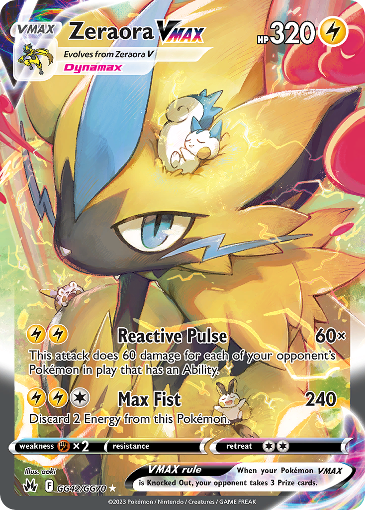 Zeraora VMAX (GG42/70)