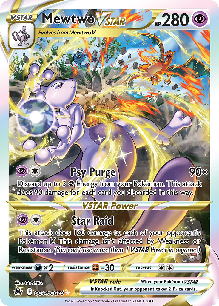Mewtwo VSTAR (GG44/70)