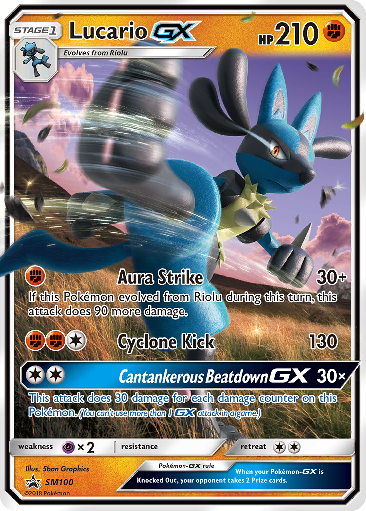 Lucario-GX (SM100/248)