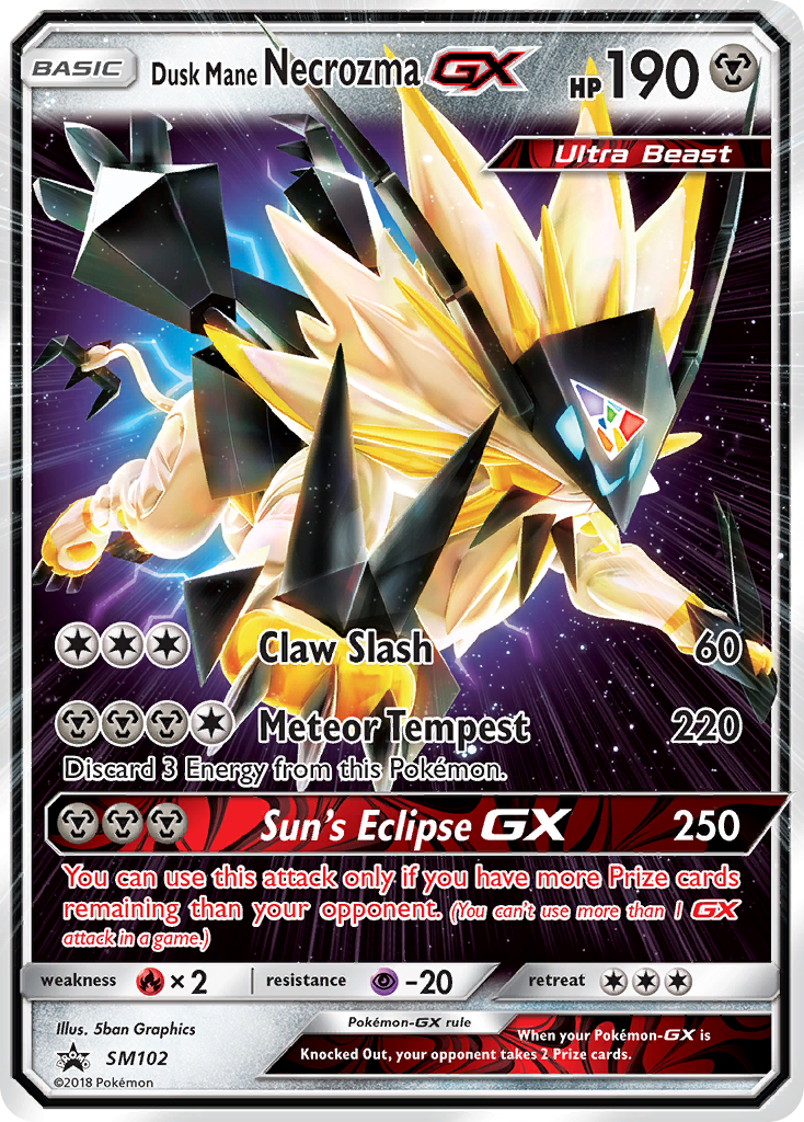 Dusk Mane Necrozma-GX (SM102/248)