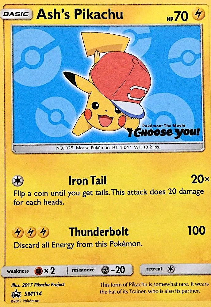 Ash's Pikachu (SM114/248)