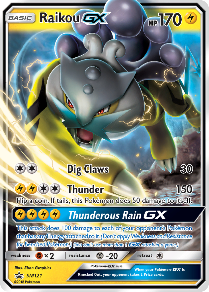 Raikou-GX (SM121/248)