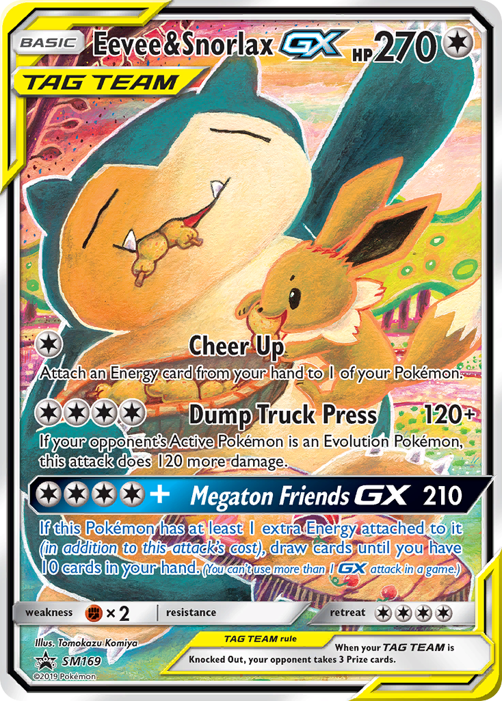 Eevee & Snorlax-GX (SM169/248)