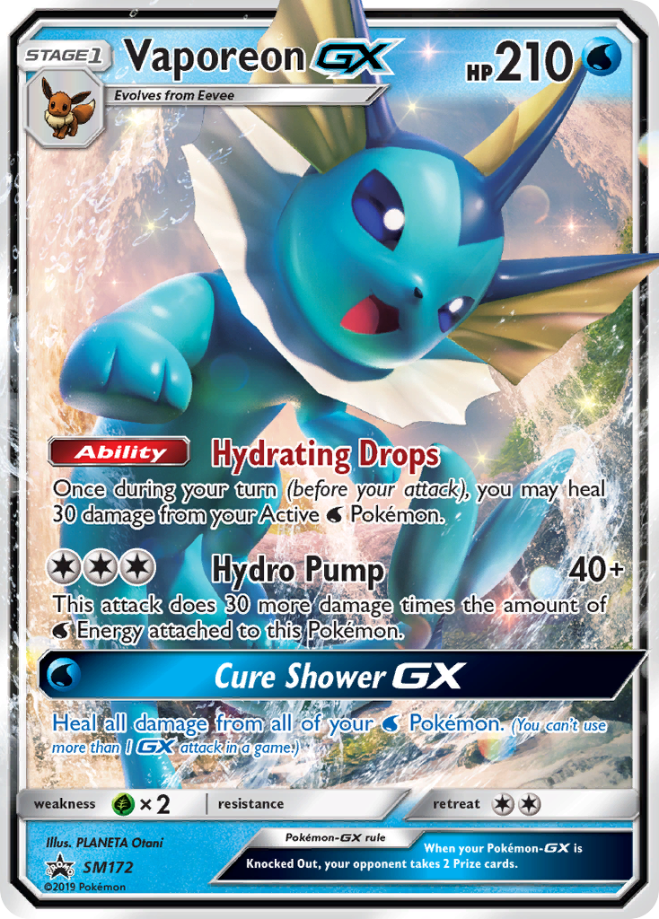 Vaporeon-GX (SM172/248)