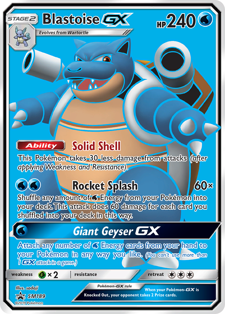 Blastoise-GX (SM189/248)