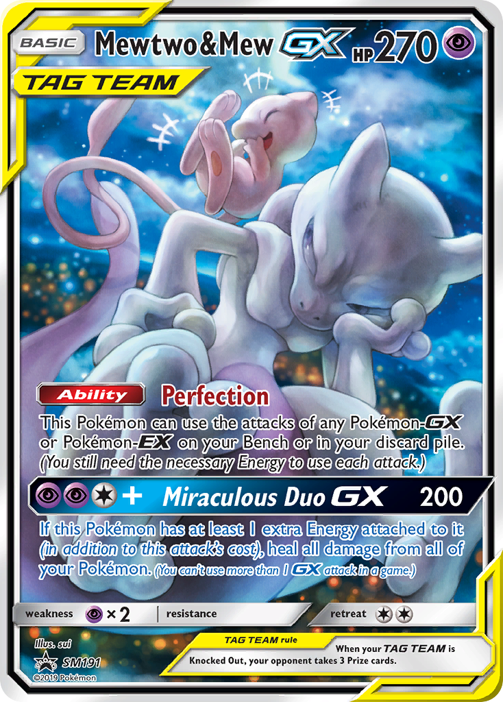 Mewtwo & Mew-GX (SM191/248)