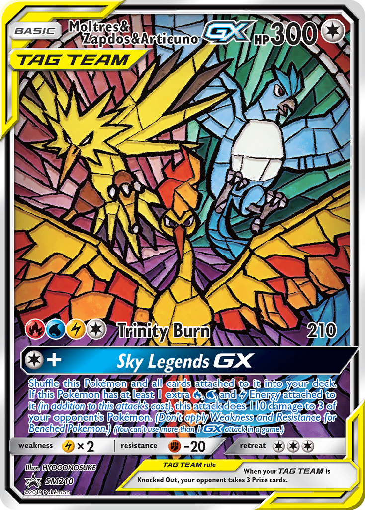 Moltres & Zapdos & Articuno-GX (SM210/248)