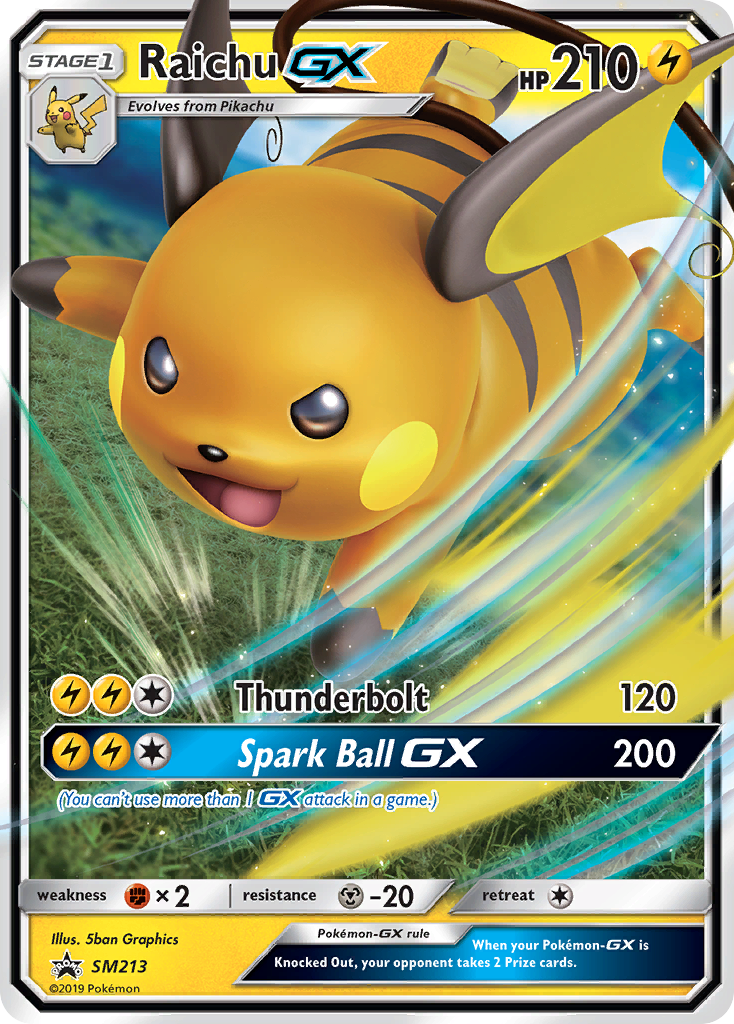 Raichu-GX (SM213/248)