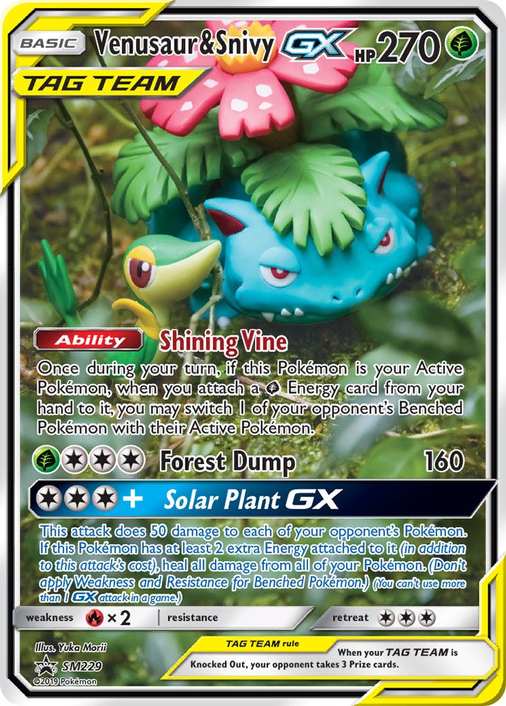Venusaur & Snivy-GX (SM229/248)