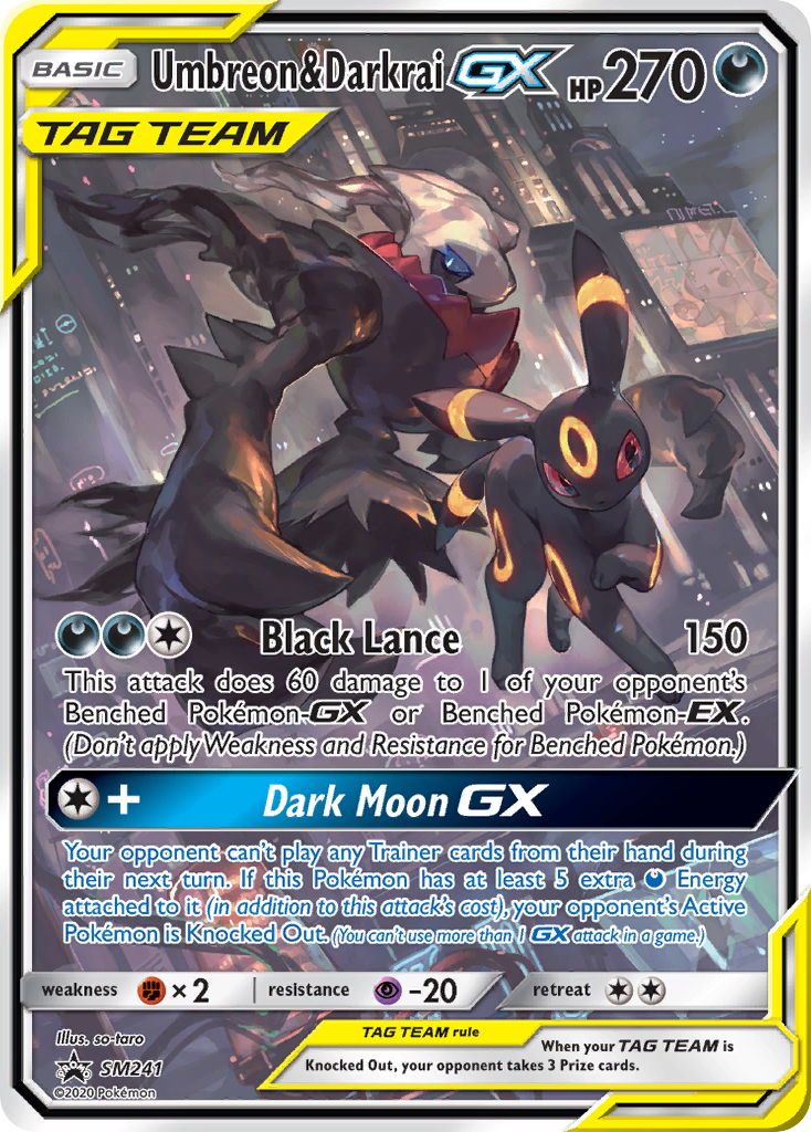 Umbreon & Darkrai-GX (SM241/248)